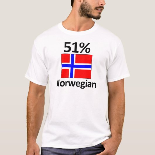 51% Noors T-shirt (Voorkant)