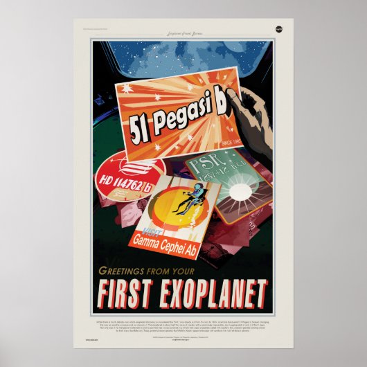 51-Pegasi b Poster (Voorkant)