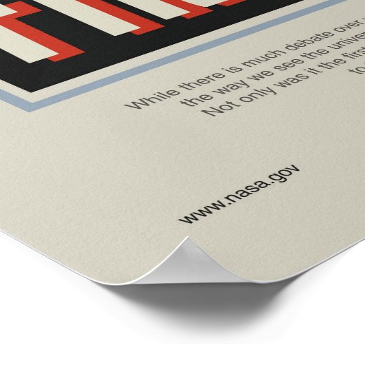 51 Pegasi b Tour - Poster van het exoplanet Travel (Hoek)