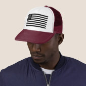 51 Star US Flag Trucker Hat Pet (In situ)