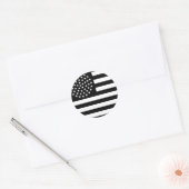 51 Star US-vlag Ronde Sticker (Envelop)