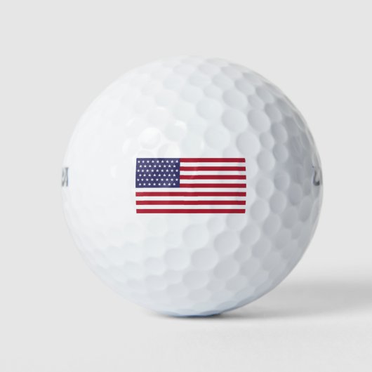 51-sterren vlag van de Verenigde Staten van Amerik Golfballen (Voorkant)