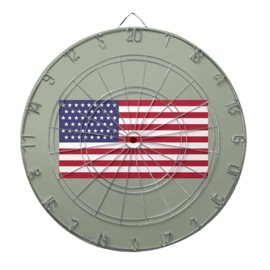 51 stervlag van de Verenigde Staten van Amerika (V Dartbord (Voorkant)