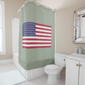 51 stervlag van de Verenigde Staten van Amerika (V Douchegordijn (In situ)