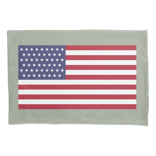 51 stervlag van de Verenigde Staten van Amerika (V Kussensloop (Voorkant-Links)