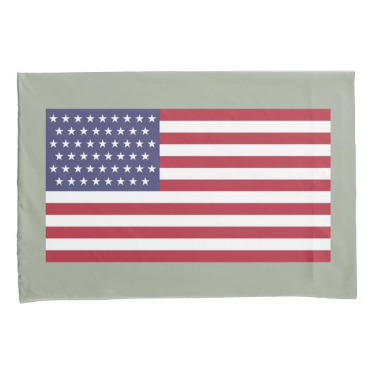 51 stervlag van de Verenigde Staten van Amerika (V Kussensloop (Voorkant-Rechts)