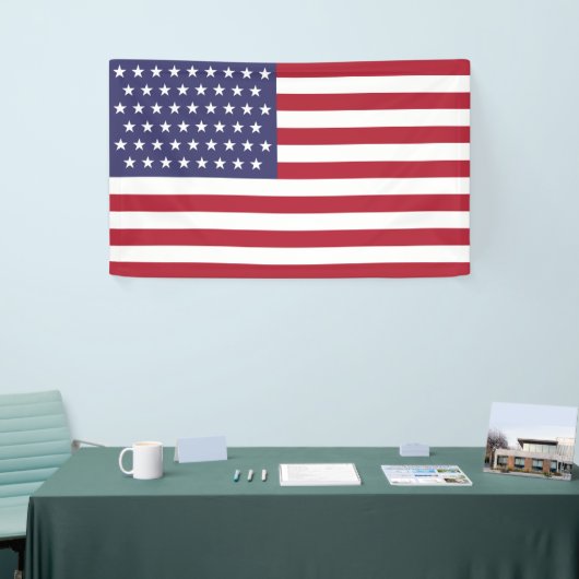 51 stervlag van de Verenigde Staten van Amerika (V Spandoek (Beurs)