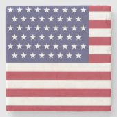 51 stervlag van de Verenigde Staten van Amerika (V Stenen Onderzetter (Voorkant)