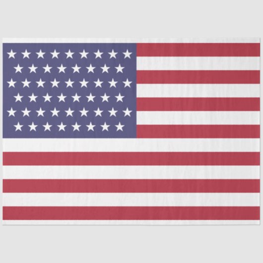 51 stervlag van de Verenigde Staten van Amerika (V Tissuepapier (Voorkant)