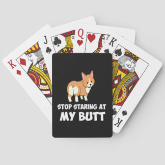 51 Stop met beginnen bij mijn kont Pokerkaarten