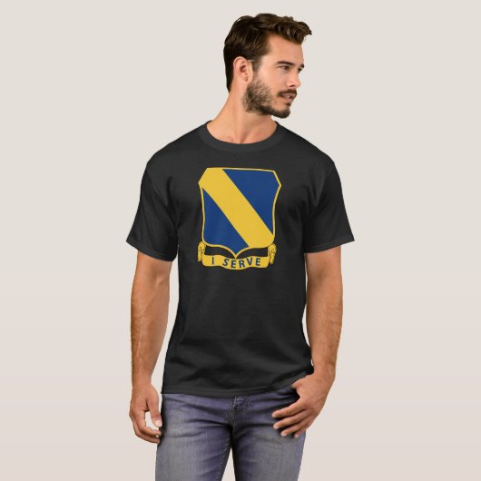 51e infanterieregeling - Ik serve T-shirt (Voorkant volledig)