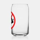51e staat geen weg blikvorm glas (Rechts)
