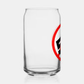 51e staat geen weg blikvorm glas (Links)