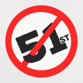 51e staat geen weg labels (Design 1)