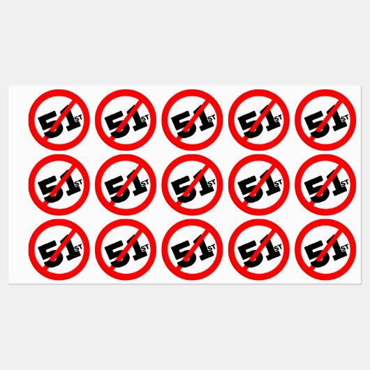 51e staat geen weg labels (Vel)