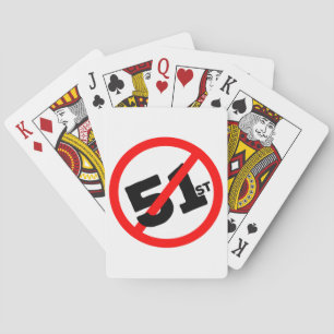51e staat geen weg pokerkaarten
