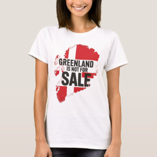 51e staat Groenland is niet te koop T-shirt