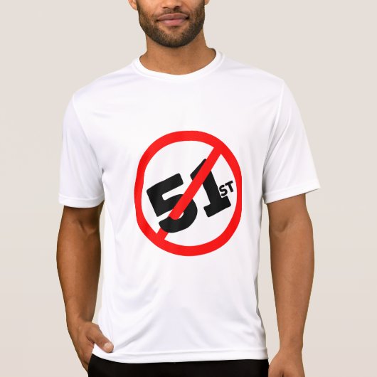 51e Staat Nee T-shirt (Voorkant)