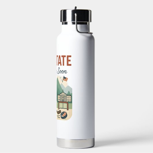 51e State Beaver Hockey Canada Verenigde Staten Vl Waterfles (Links)