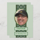 51e uitnodiging van de Partij van de Dagen Voeg ee (Voorkant / Achterkant)