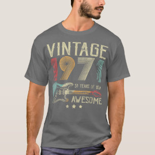 51e verjaardag Mannen Geweldige 1971 Gui T-shirt