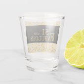 51e verjaardag shot glas (Achterkant)