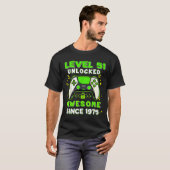 51st Birthday For Men 51 Years Birthday  T-shirt (Voorkant volledig)