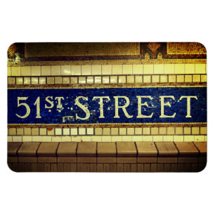 51st Street, Manhattan, NYC Magneet
