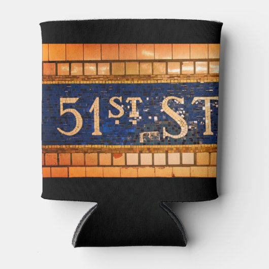  51st Street, Times Square, Manhattan, NYC Blikjeskoeler (Voorkant)