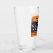  51st Street, Times Square, Manhattan, NYC Glas (Rechts)