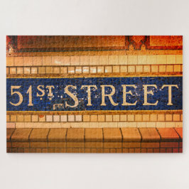  51st Street, Times Square, Manhattan, NYC Legpuzzel