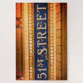  51st Street, Times Square, Manhattan, NYC Legpuzzel (Verticaal)