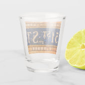 51st Street, Times Square, Manhattan, NYC Shot Glas (Achterkant)