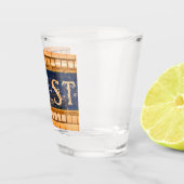 51st Street, Times Square, Manhattan, NYC Shot Glas (Rechts)