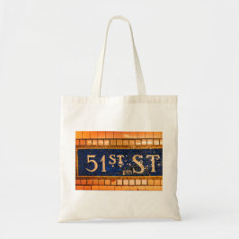  51st Street, Times Square, Manhattan, NYC Tote Bag