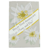 51ste bruiloft Jubileum Medium Cadeauzakje (Voorkant)