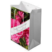 51ste bruiloft Jubileum Medium Cadeauzakje (Voorkant Gekanteld)