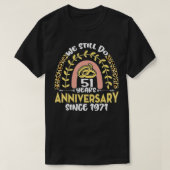51ste bruiloft Jubileum we doen nog steeds 51 jaar T-shirt (Design voorkant)