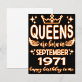 51ste verjaardag (Voorkant / Achterkant)