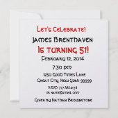 51ste verjaardag Gold-kaarsen en ballonmetaal Kaart (Achterkant)