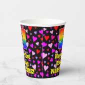51ste verjaardag: Het liefhebbende Kunstpatroon, R Papieren Bekers (Rechts)
