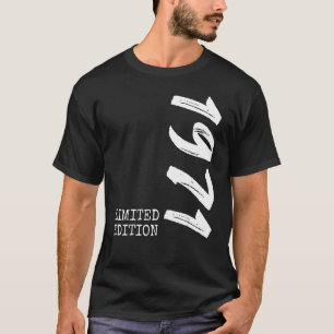 51ste verjaardag Mannen dames 51 jaar 1971 1 T-shirt