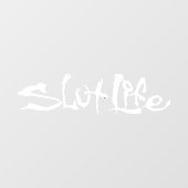 51u7 1!f3 venster cling raamsticker (Vel)