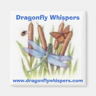 520116453, Dragonfly Whispers, www.dragonflywhi... Magneet