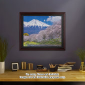 [520] Mt.Fuji – Morning Light on the Cherry Path Legpuzzel