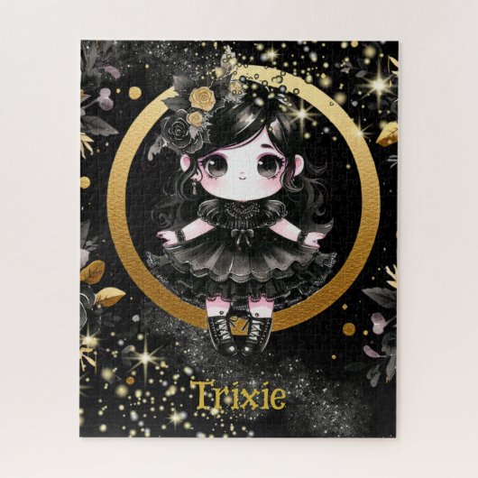 520 Stukken | Goth Girls Kawaii Chibi Cute Aangepa Legpuzzel (Verticaal)