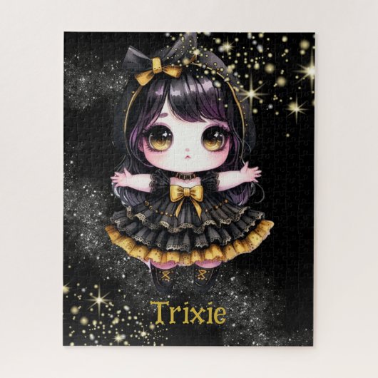520 stukken | Goth Girls Kawaii Chibi Cute Aangepa Legpuzzel (Verticaal)