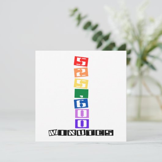 525,600 Minutes (Staand voorkant)