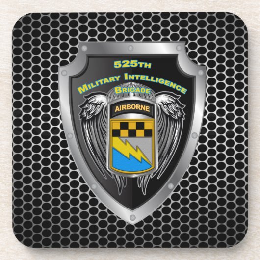 525 Brigade van de militaire inlichtingendienst "A Bier Onderzetter (Voorkant)