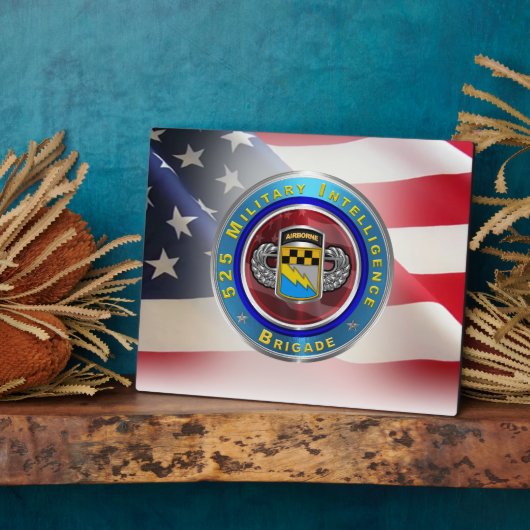 525 Brigade van de militaire inlichtingendienst "A Fotoplaat (Zijkant)